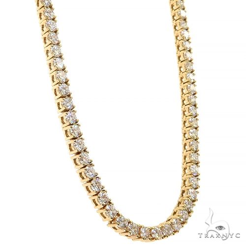 10 Pointer Diamond Tennis Chain (Lab) 69114 - Image 2