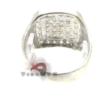 TraxNYC Light 10k White Gold Ring 10016 - Image 5