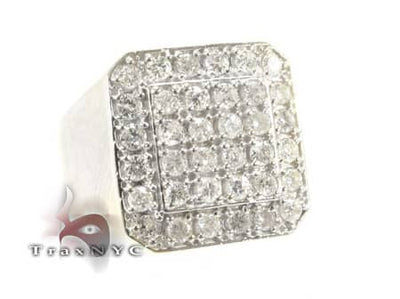 TraxNYC Light 10k White Gold Ring 10016 - Image 1