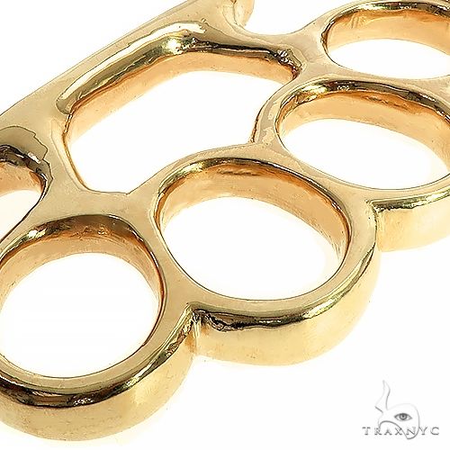 10K Gold Knuckles Pendant 66371 - Image 4