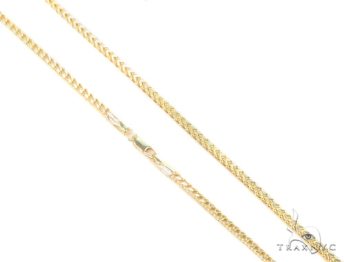 10K Gold Pyramid Pendant Set  44432 - Image 6