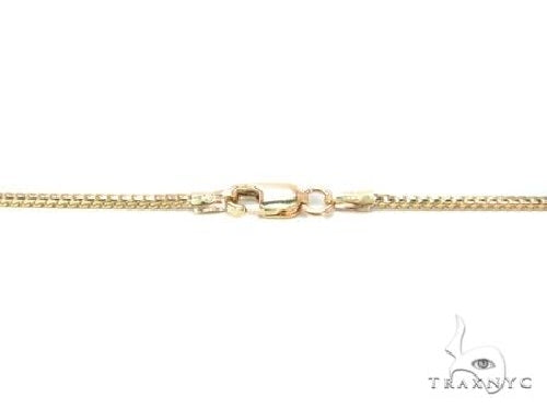 10k Yellow Gold Solid Franco Link Chain 24 Inches 2mm   63802 - Image 4