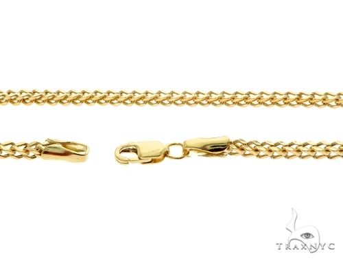 10k Yellow Gold Franco Link Chain 30 Inches 2mm 61597 - Image 6