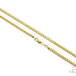 10K Yellow Gold Hollow Franco Link Chain 24 Inches 2.8mm   64044 - Image 1