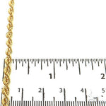 10K Yellow Gold Hollow Rope Chain 20 Inches 3.8mm   66622 - Image 7