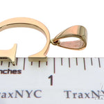 10K Yellow Gold Initial 'G' Pendant 58461 - Image 5