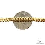 10K Yellow Gold Solid Miami Cuban Link Chain 22 Inches 5mm 70266 - Image 5