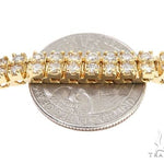10k YG 5.5mm Diamond Tennis Bracelet 64872 - Image 4