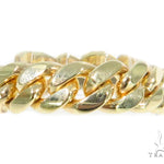 10k Gold 6.5mm Miami Cuban Link Ring 44393 - Image 2