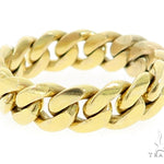 10k Gold 8mm Miami Cuban Link Ring 49611 - Image 3