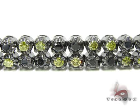Black Diamond and Canary Bracelet 12338 - Image 2