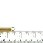 14K Gold Bullet Pendant 66354 - Image 6