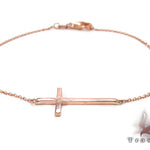 14K Gold Cross Crucifix Bracelet 34900 - Image 1