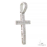 14K Gold Diamond Cross 67440 - Image 2