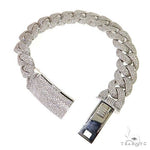 14K Gold Miami Cuban Diamond Chain 69046 - Image 3