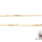 14K Gold Prong Diamond Cross Crucifix Necklace 32223 - Image 4