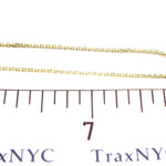 14K Gold Prong Diamond Cross Crucifix Necklace 32223 - Image 8