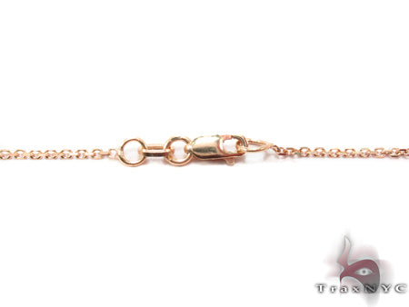 14K Gold Prong Diamond Cross Crucifix Necklace 32224 - Image 5