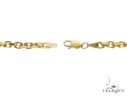 14K Gold Solid Cable Link 3.5mm 22 Inches    68143 - Image 5