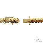 14K Gold Solid Mimi Cuban Link Chain 68078 - Image 4
