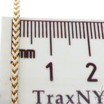 14K TraxNYC's Mystique Ankh Cross Crucifix 10K Franco Chain Set 57204 - Image 13