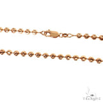 14K Rose Gold Moon Cut Chain 26 Inches 4mm   64611 - Image 3