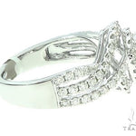 14K Gold Diamond Round Halo Engagement Ring 65734 - Image 4