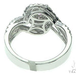 14K Gold Diamond Round Halo Engagement Ring 65734 - Image 5