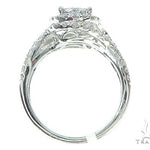 14K Gold Diamond Round Halo Engagement Ring 65734 - Image 6
