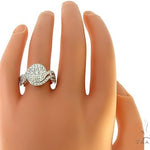 14K Gold Diamond Round Halo Engagement Ring 65734 - Image 7