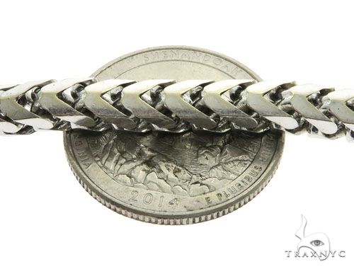 14K White Gold Men's Bracelet 61855 - Image 3