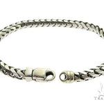 14K White Gold Men's Bracelet 61855 - Image 5