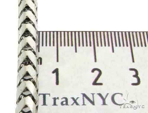 14K White Gold Men's Bracelet 61855 - Image 6