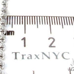 14K White Gold Moon Cut Link Chain 22 Inches 3mm   64800 - Image 7