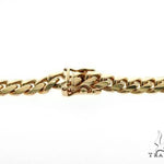 14K Yellow Gold Solid Miami Cuban Link Chain 64555 - Image 5