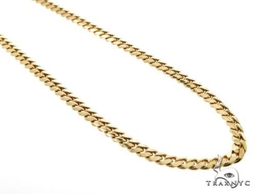 14K YG Miami Cuban Link Chain 64558 - Image 2