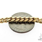 14K Yellow Gold Solid Miami Cuban Link Chain 64559 - Image 3