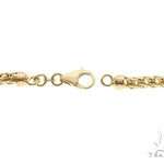 14K Yellow Gold Solid Franco Link Chain 22 Inches 3.9mm   65596 - Image 5