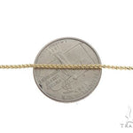 14k Yellow Gold Solid Franco Chain 24 Inches 1.3mm 65606 - Image 4