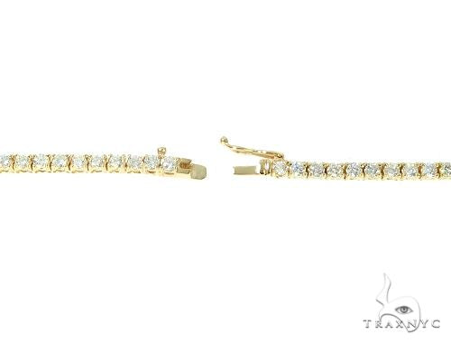 14K Yellow Gold Diamond Tennis n 20 Inches 2.0mm   66154 - Image 4
