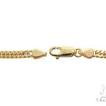 14K Yellow Gold Double Curb Link Chain 22 inches 6.3mm 70045 - Image 4