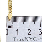 14K Yellow Gold Double Curb Link Chain 28 inches 3.5mm   65199 - Image 6