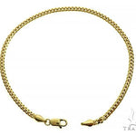 14K Yellow Gold Miami Cuban Link Bracelet 8 Inches 2.6mm   66036 - Image 2