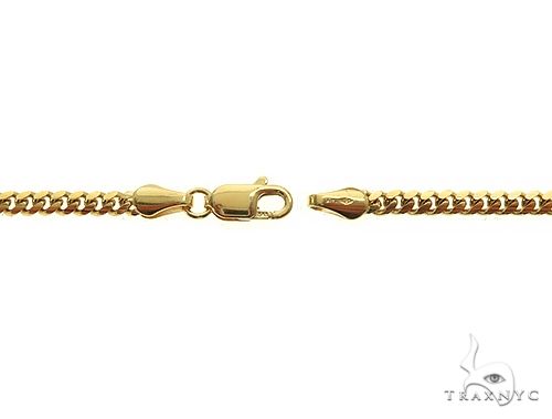 14K Yellow Gold Miami Cuban Link Chain 24 Inches 2.6mm   66038 - Image 6