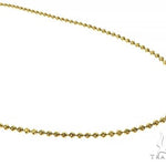 14k Yellow Gold Moon Cut Link Chain 24 Inches 2mm 66033 - Image 1