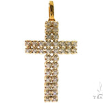 14K Yellow Toni Cross Crucifix 57671 - Image 1