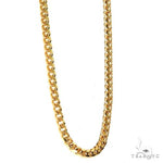14K Yellow Gold Solid Franco Chain 28 Inches 2mm   67686 - Image 2