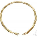 14K Yellow Gold Solid Miami Cuban Link Bracelet 8 Inches 3.5 mm   65582 - Image 2