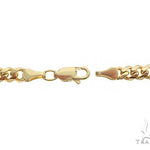 14K Yellow Gold Solid Miami Cuban Link Chain 18 Inches 4mm 70140 - Image 5