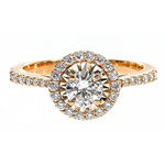 14K Gold Diamond Engagement Ring 67288